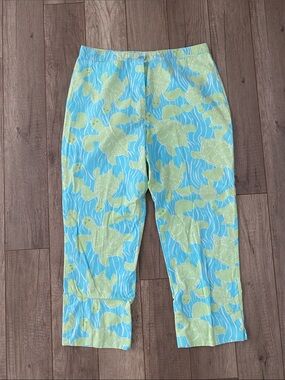 Lilly Pulitzer Sea Turtle Print Cropped Pants